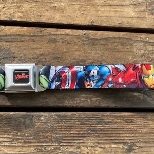 Buckle-down belts avengers seat belt belts